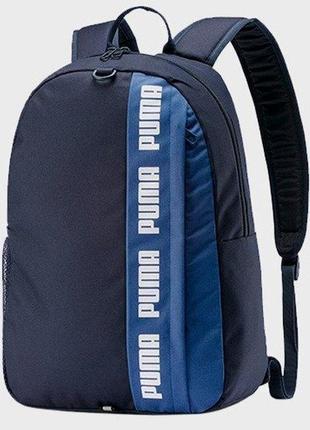 Легкий спортивний рюкзак puma 44х30х14 см синій cl0114912