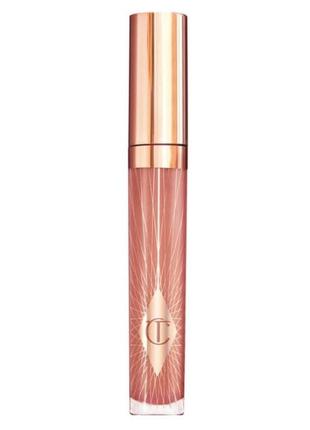 Коллагеновый блеск для губ charlotte tilbury collagen lip bath, оттенок rosy glow оригинал