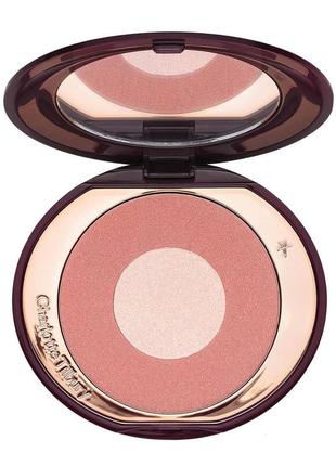 Румяна charlotte tilbury cheek to chic оттенок pillow talk оригинал