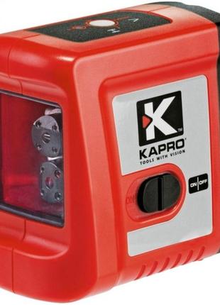 Лазерний нівелір самовирівнюючий рівень (червоний лазер) kapro 862kr : 20м, чехол нівелір на плитку, стяжку, стіни 79613