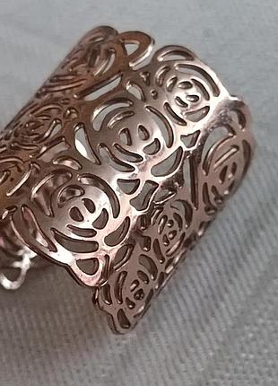 Кольцо ажурное .