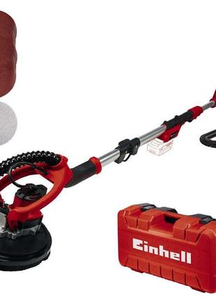 Акумуляторна шліфмашина для стін та стелі жираф einhell te-dw 18/225 li - solo