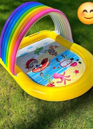 Бассейн новый в упаковке