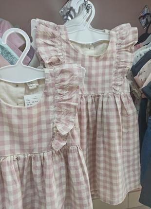 Летние праздничные платья 86.92,98 размер h&m