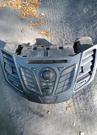 Блок кнопок модуль управління магнітолою форд фієста мк7/ford fiesta 09-16р.в