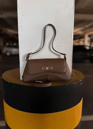 Сумка жіноча balenciaga beige / баленсіага бежева сумочка жіноча шкіряна стильна
