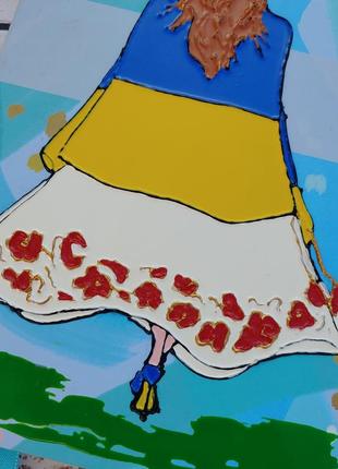 Блокнот з прапором україни