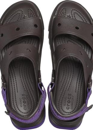 Crocs classic hiker xscape sandal. оригинал. новые. w7, w8, w94 фото