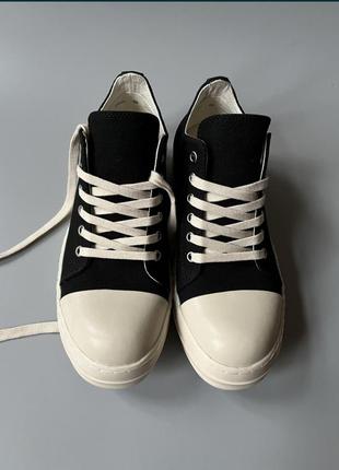 Rick owens ramones low4 фото