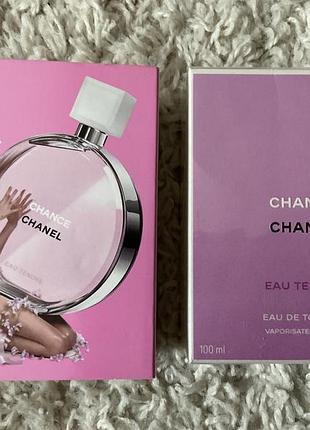 Chanel chance , eau tendre, eau de toilette, 100 ml.