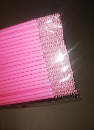 Щіточки для брів і вій набір 50 шт.