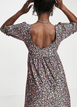 Плаття міні з квітковим принтом miss selfridge