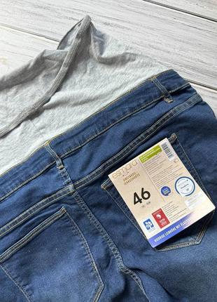 Джинсові шорти для вагітних esmara сині8 фото