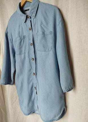Сорочка джинс 54
