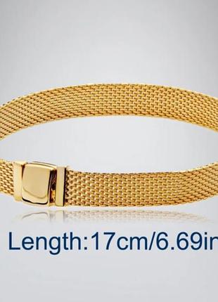 Браслет в стиле пандора стерлинговое серебро 925 шарм