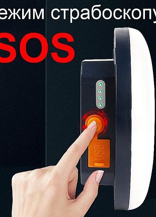 Фонарь для кемпинга и чрезвычайных ситуаций с аккумулятором 9900 мач nectronix yn-f03с...