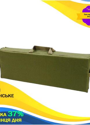 Каремат тактичний розкладний армійський військовий килимок-сидіння для військових зсу оліва dm-11