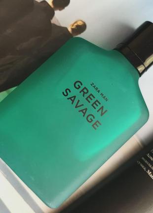 Духи zara, green savage