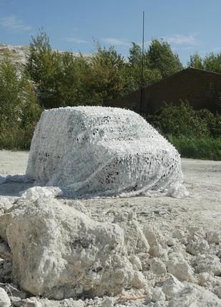 Сетка маскировочная тактическая военная для маскировки техники militex зимний...