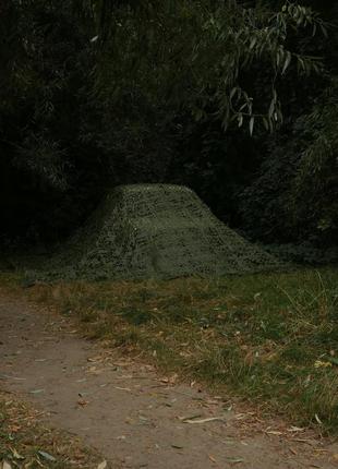 Сетка маскировочная тактическая военная маскирующая для маскировки техники militex...