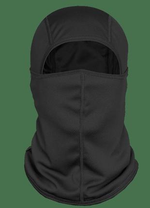 Балаклава тактическая мужская военная теплая маска для военнослужащих camotec cg pro coolpass черный dm-11
