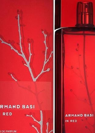 Оригинальный armand basi in red eau de parfum 50ml ( арманд басы и др рэд ) парфюмирированная вода