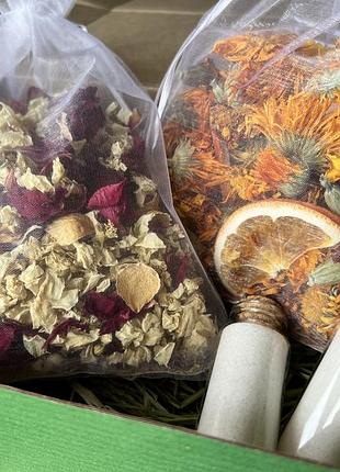 Чай для ванны, домашний натуральный спа, подарок