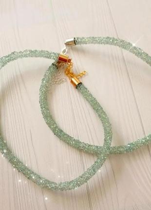 Стразовый чокер 4