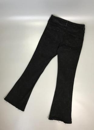Стильні  чорні базові джинси кльош бренду primark cares x denim co4 фото