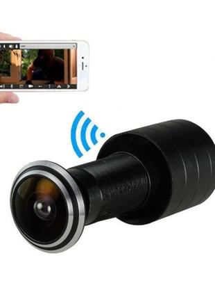 Камера глазок в дверь wifi с датчиком движения 1080p geniuspy d178, видеоглазок с записью dm-11