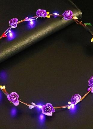 Обруч герлянда на голову