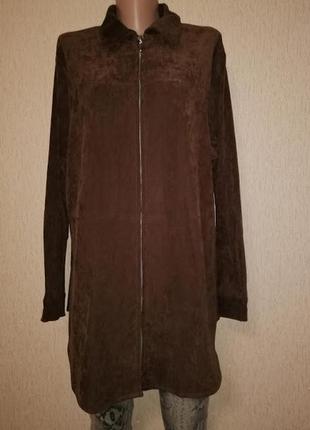 Женская легкая демисезонная куртка, ветровка батального размера на молнии xlnt by kappahl2 фото
