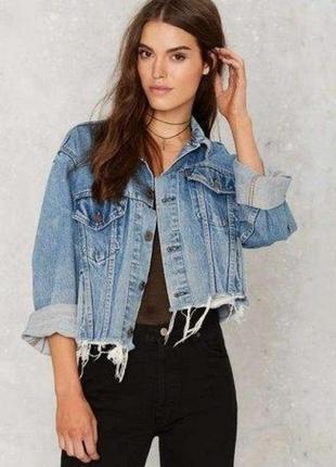 Куртка піджак джинсовий h&m
