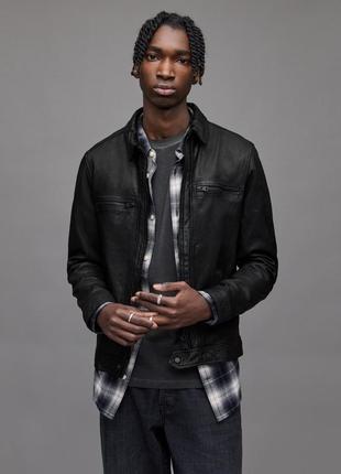 Allsaints lark leather jacket all saints 12000 164759383