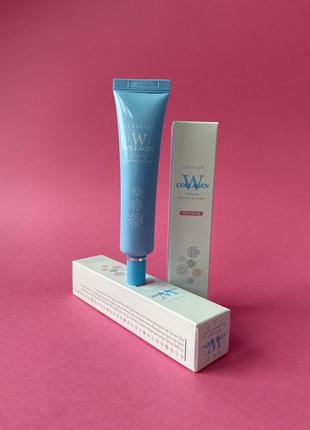 Крем для шкіри навколо очей освітлюючий з колагеном w collagen whitening premium eye cream.