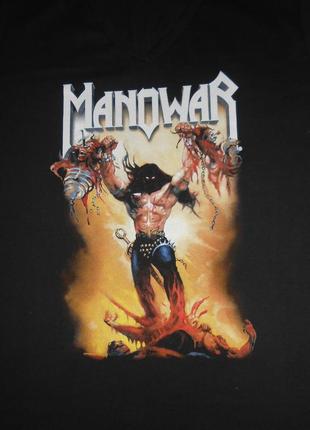 Футболка manowar/immortal warrior/рок мерч3 фото