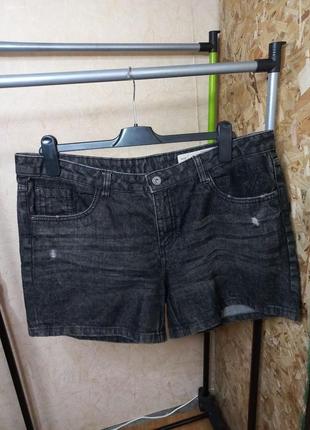 Джинсовые шорты 50-52 размер лимитированная коллекция heidi klum