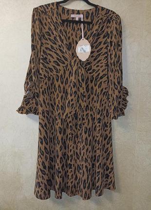 Новое платье с леопардовым принтом от jolie moi, 14