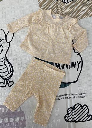 Летний костюмчик 0-3 м