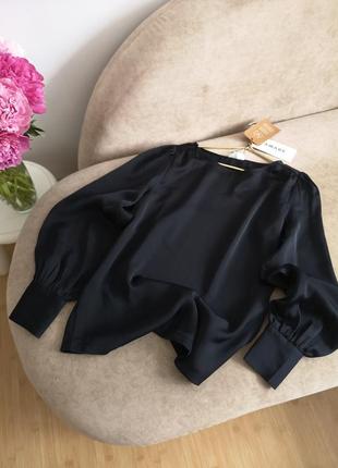 Атласна блузка vero moda 🤎