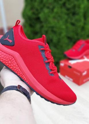 Кроссовки puma hybrid красные