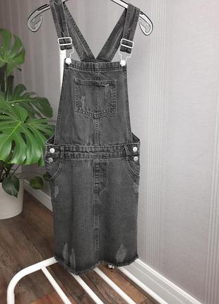 Джинсовий сарафан
