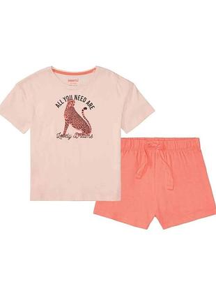 Летняя пижама, футболка, шорты pepperts