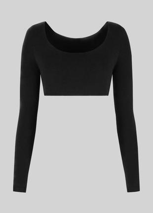 Топ жіночий з довгими рукавами, розріз на пальчик, топ жіночий