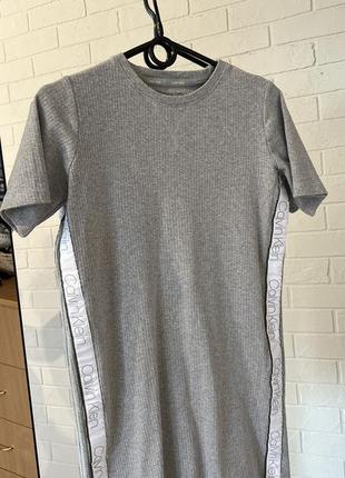 Сукня в рубчик calvin clein