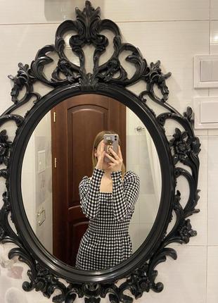 Платье в клетку летнее h&m