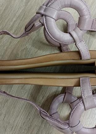 Кожаные босоножки flip flop от inuovo 39-40p7 фото