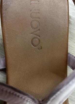 Кожаные босоножки flip flop от inuovo 39-40p10 фото