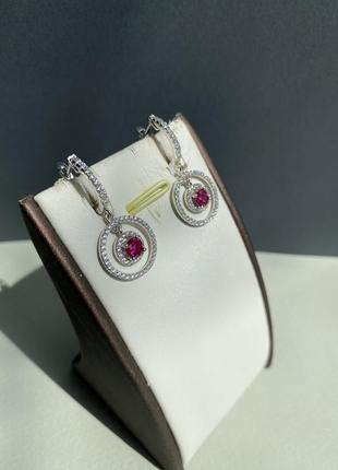 Серебряные серьги