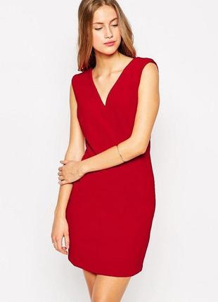 Платье стильное короткое прямое футляр по фигуре mango s/36